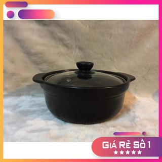 Nồi đất nắp kiếng 1.5l