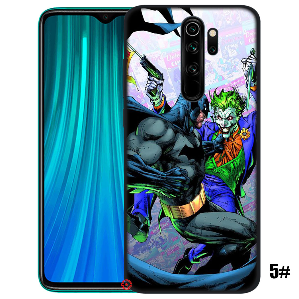 Ốp Điện Thoại Silicon Mềm Hình Batman Xy15 Cho Xiaomi Redmi Note 5 6 7 Pro 9t