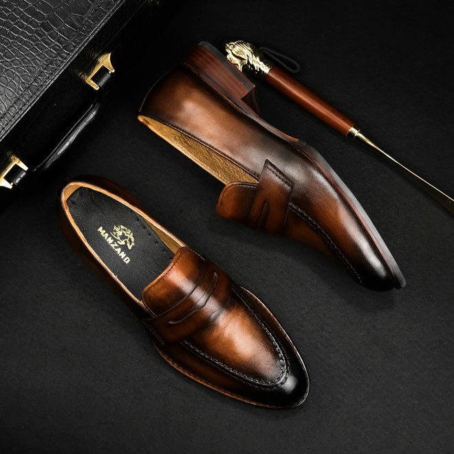 Giày nam thủ công Manzano phong cách mới thời thượng M88999