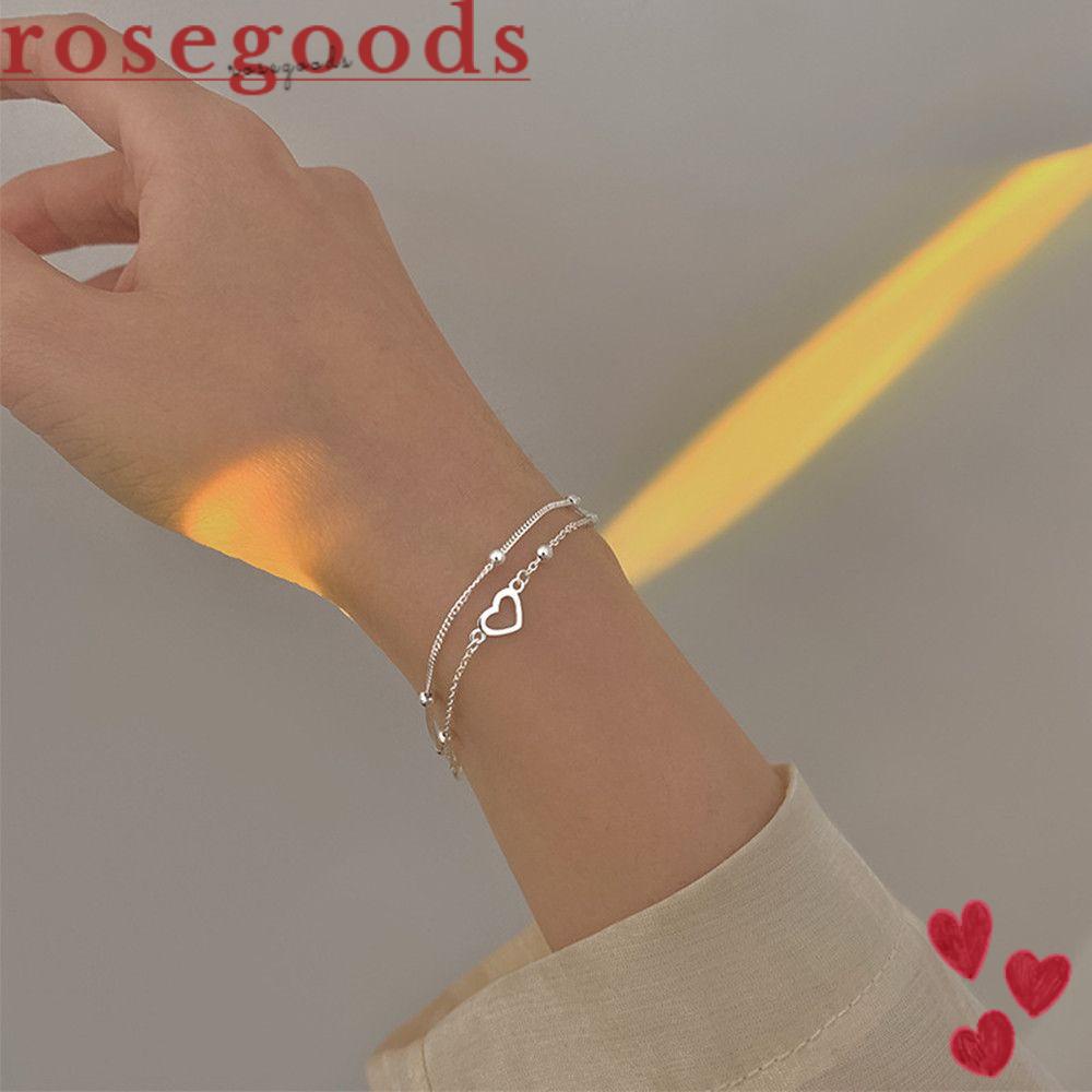 Vòng Tay Mạ Bạc 925 Thanh Lịch Cho Nữ