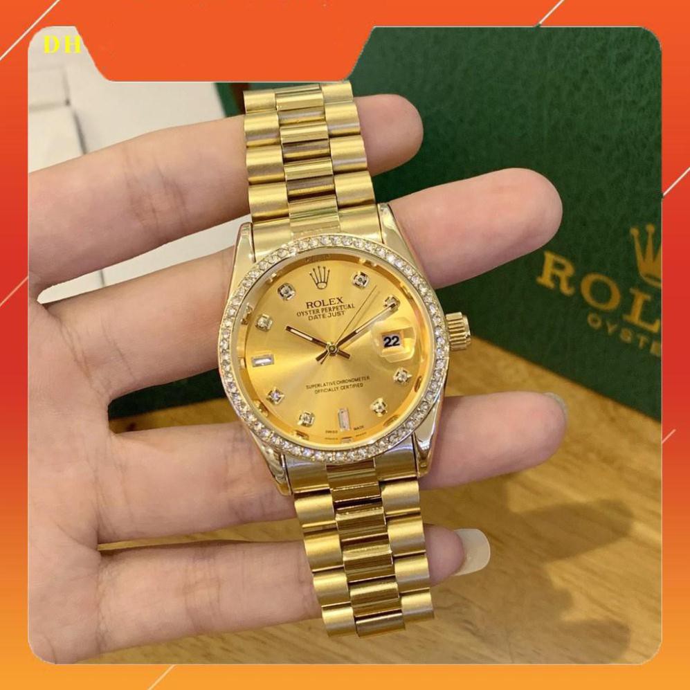 (rolex) Đồng hồ nam ROLEX - hàng cao cấp -dây đúc đặc, không bay màu- Bảo hành 12 tháng MTP-STORE