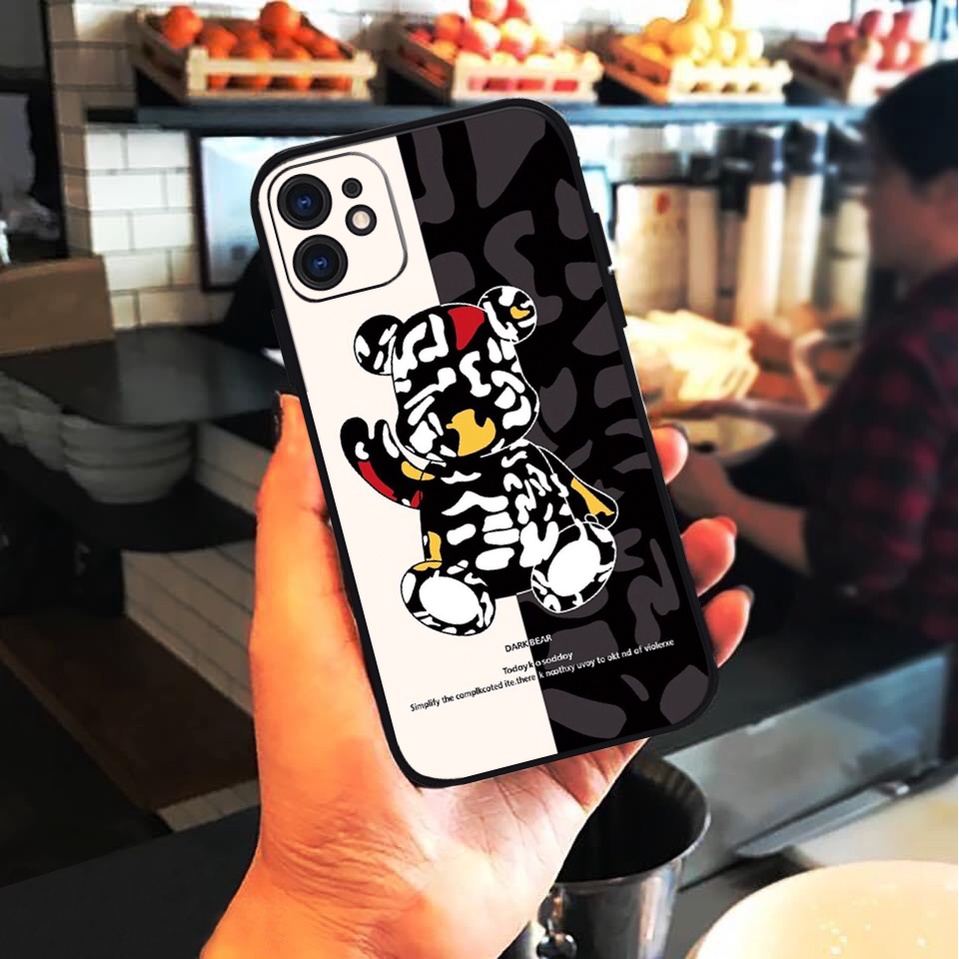 Vỏ ốp iPhone Dark Bear chống sốc cho iPhone 6/6pl/6s/6spl/7/7pl/8/8pl/x/xs/11/12/13/pro/max - Chinchincase