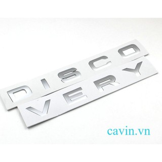 [HÀNG MỚI] Chữ DISCOVERY 3D dán trang trí xe hơi