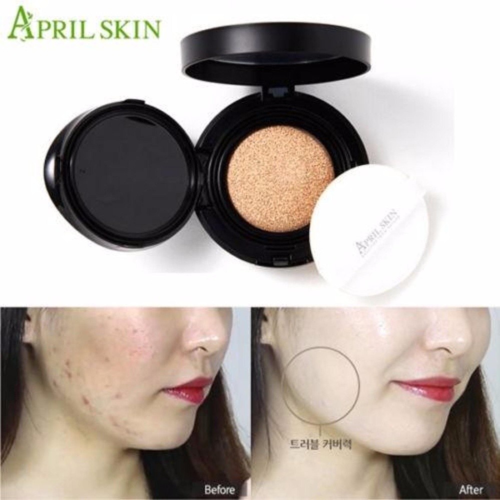 Phấn Nước Ma Thuật Siêu Che Phủ April Skin Magic Snow Cushion 2.0 SPF50+ PA+++