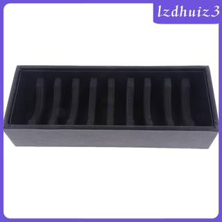 Khay Nhựa PU 10 Ngăn Đựng Trang Sức Vòng Tay Tiện Dụng lzdhuiz3