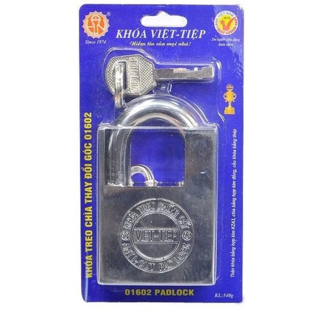 Ổ Khóa Cửa Việt Tiệp Chống Cắt 60mm