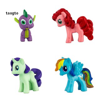 Set 12 Mô Hình Ngựa Pony Trang Trí