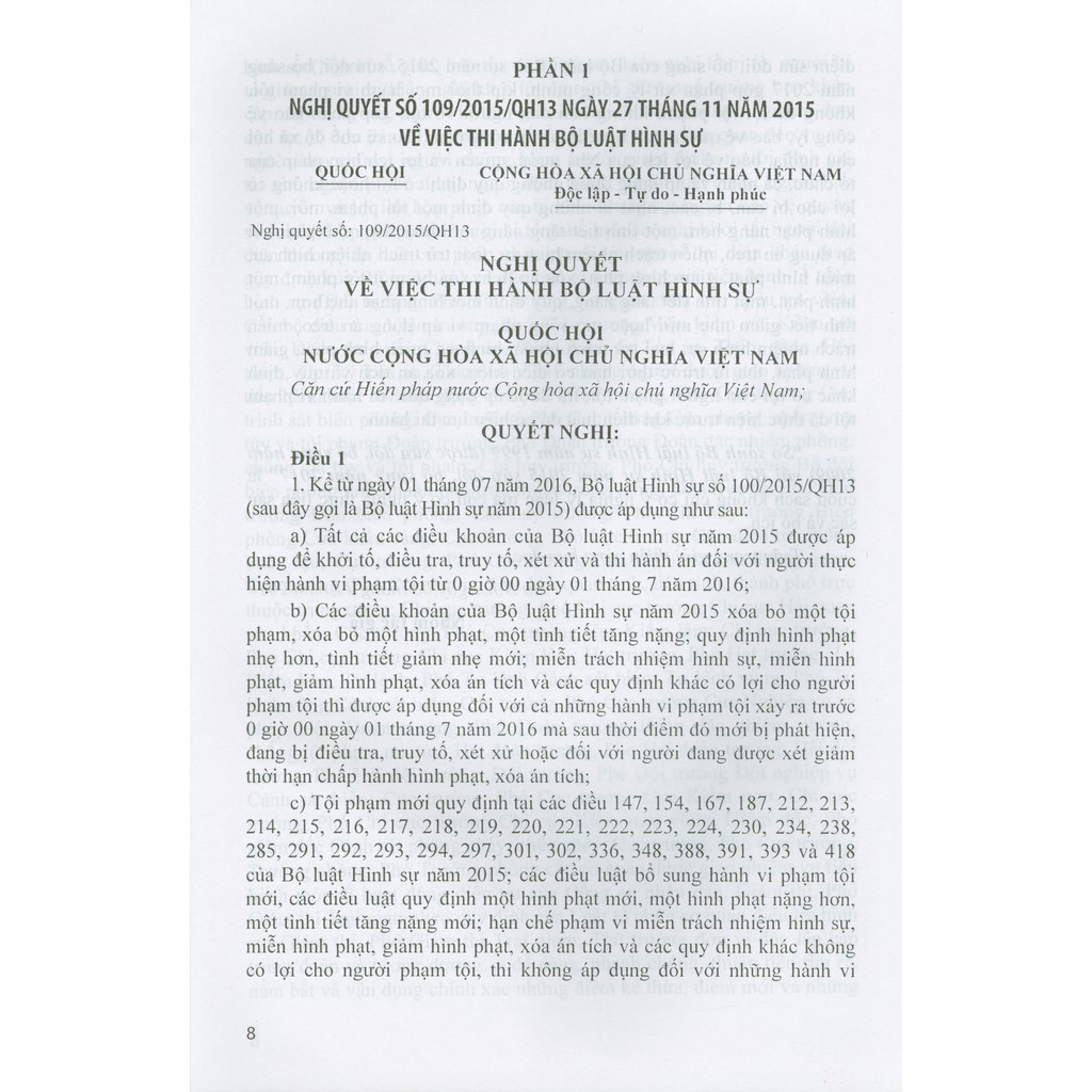 Sách - So Sánh Bộ Luật Hình Sự Năm 1999 (SĐ,BS Năm 2009) Với Bộ Luật Hình Sự Năm 2015 (SĐ,BS Năm 2017) | BigBuy360 - bigbuy360.vn