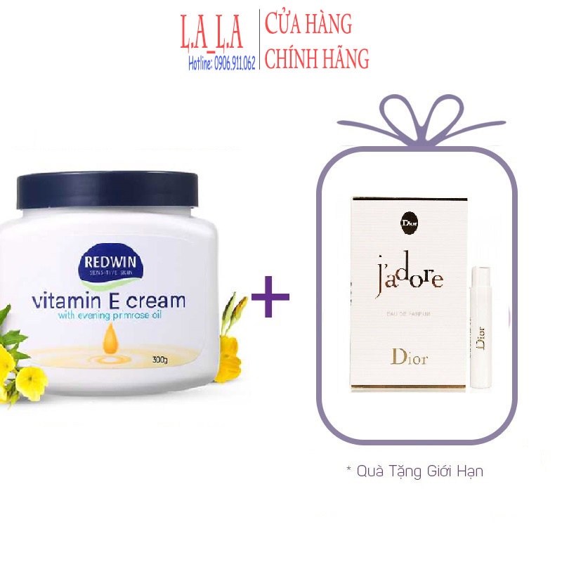 Kem dưỡng da vitamin E Redwin Cream  Úc + Quà Tặng