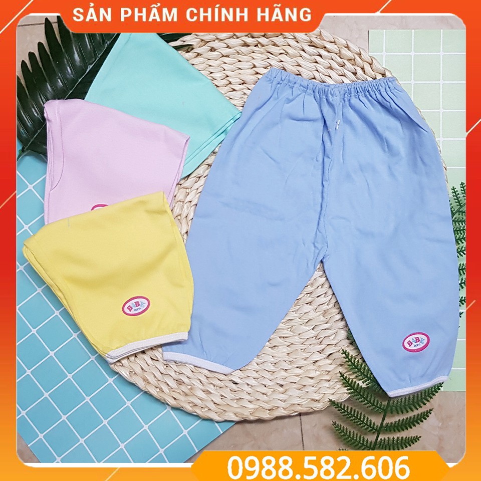 Quần Dài Cotton Sơ Sinh Baby Born Cho Bé Đến 8kg