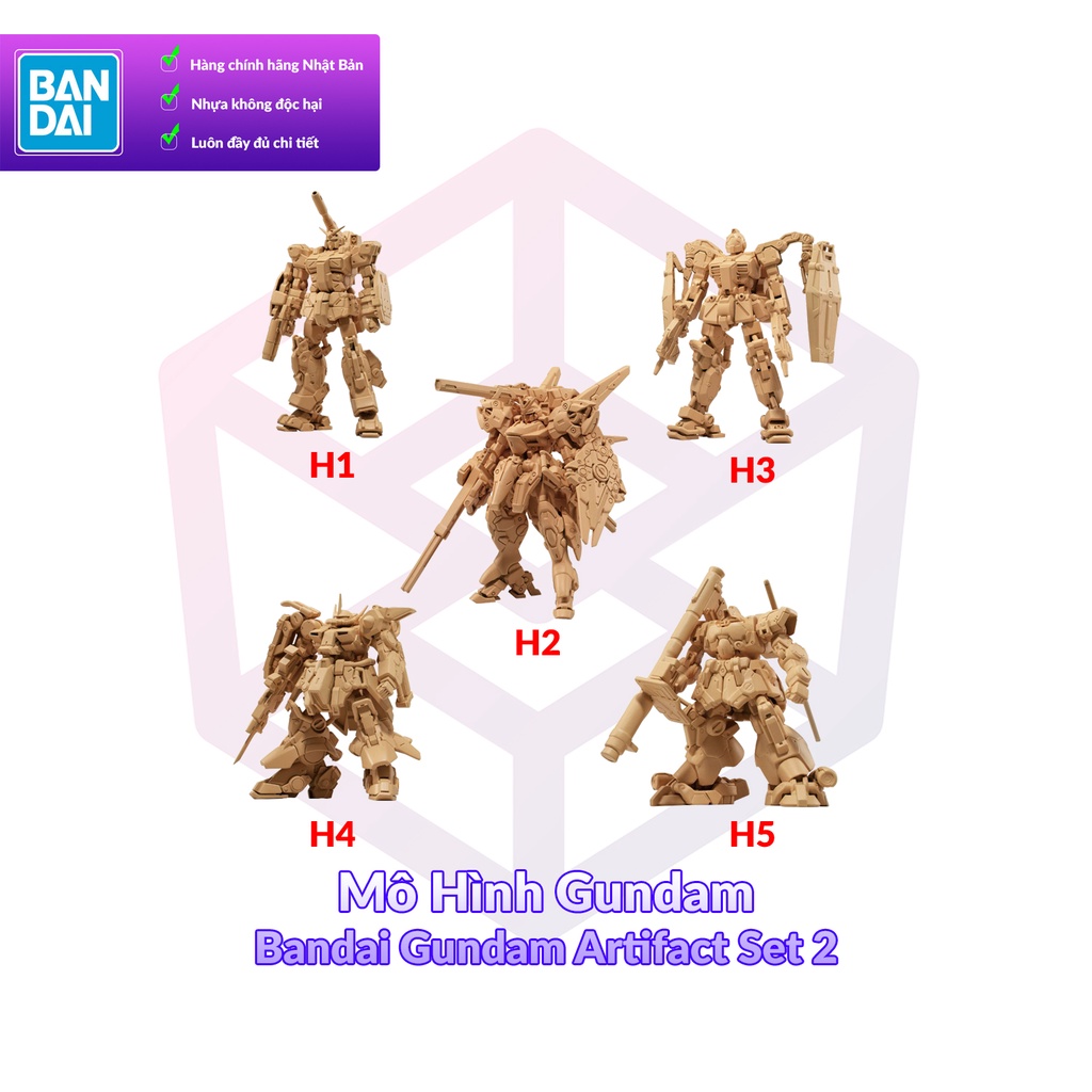 Mô Hình Gundam Bandai Gundam Artifact Set 2 [FCH]