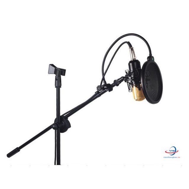 Bộ Chân Để Mic Đứng Boom star để được các loại mic như thu âm và karaoke bảo hành 6 tháng