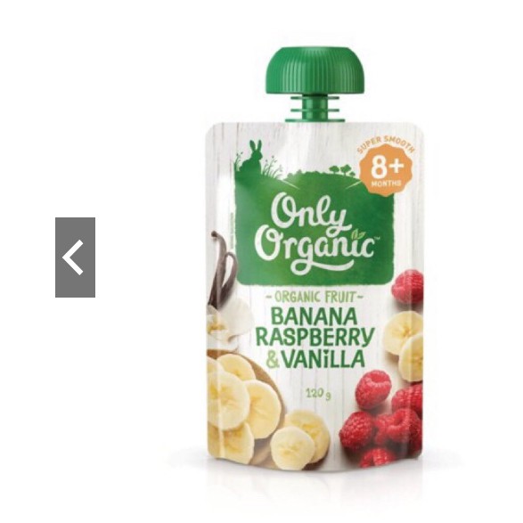 (HSD: 12/2021) (8 tháng tuổi+) Combo "Tròn Vị" 6 vị váng sữa, hoa quả nghiền hữu cơ Only Organic