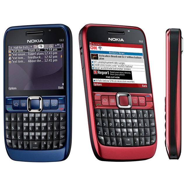 Điện thoại Nokia E63 Sài 3G/Wifi (CHÍNH HÃNG - GIÁ RẺ - BẢO HÀNH 1 NĂM)