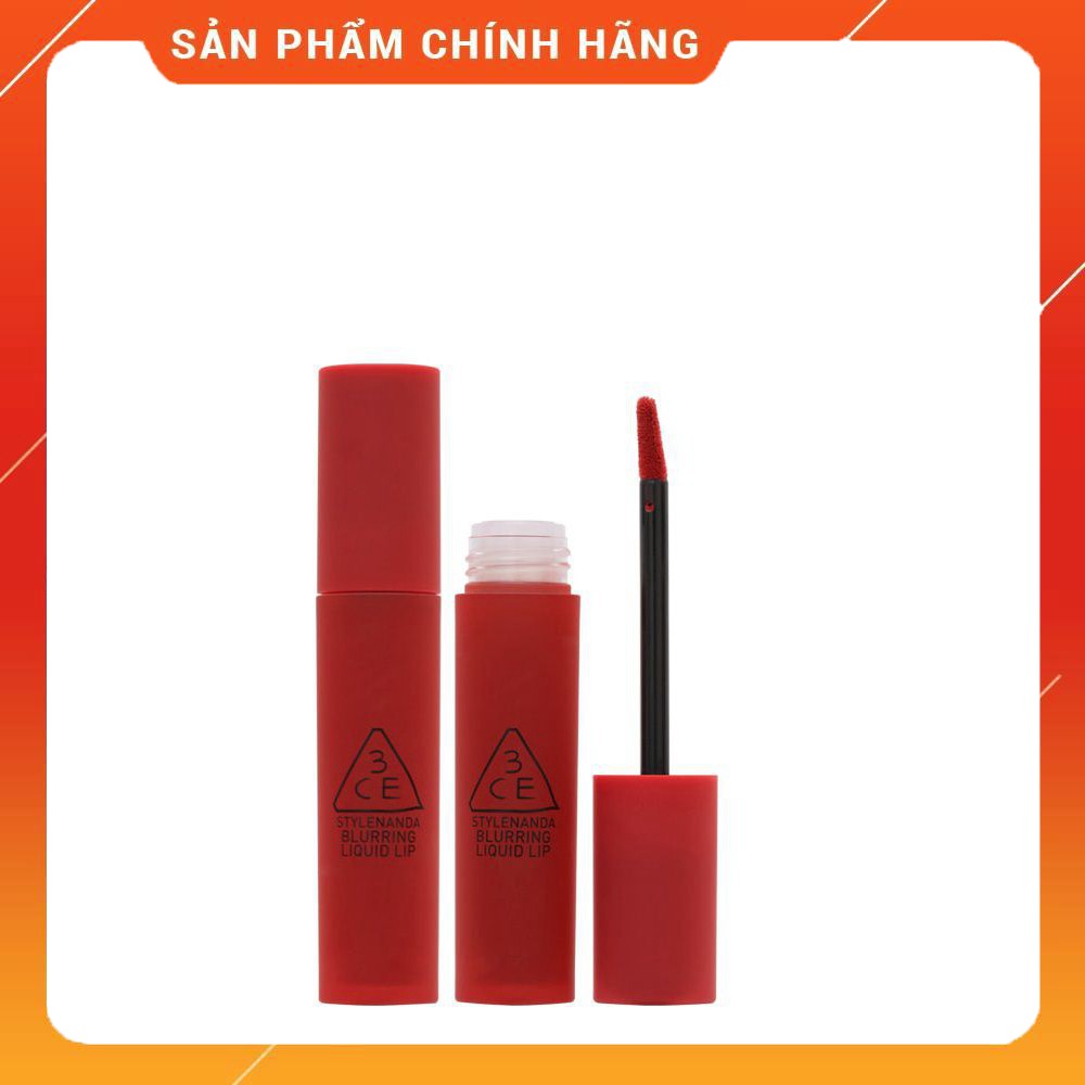 Son 3CE Blurring Liquid Lip Start Now [CHÍNH HÃNG] Màu Đỏ Thuần cổ điển sang trọng