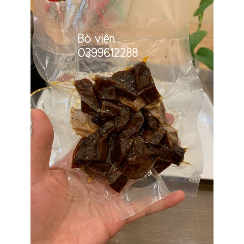 Thịt Bò Khô Ướt Tỏi - Bò Viên Ướt Tỏi Gói 100g