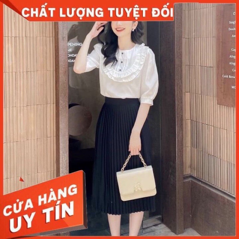 ÁO TRẮNG kIỂU BÈO CỔ 💕 ÁO KIỂU -ĐI CHƠI -ĐI TIỆC -CÔNG SỞ💕KẾT HỢP CHÂN VÁY -QUẦN TÂY ( QUẦN ÂU ) ĐẸP -RẺ -HỢP THỜI TRANG