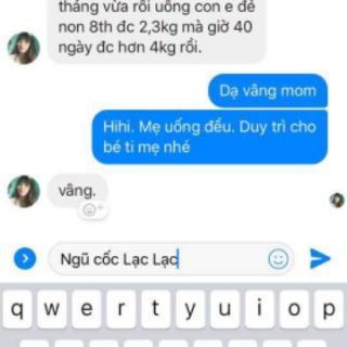 Ngũ cốc lợi sữa lạc lạc