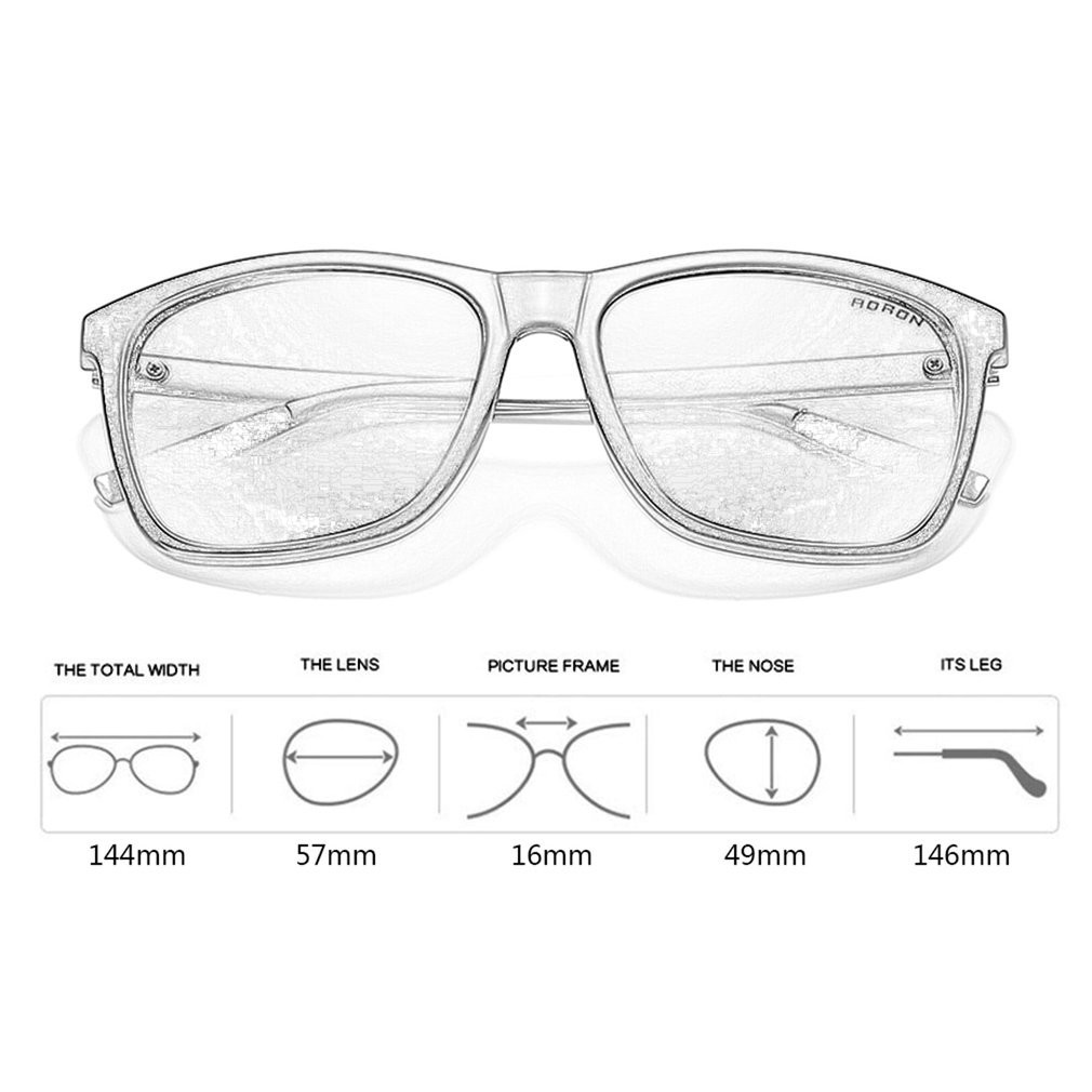 Kính mát chống tia UV kiểu dáng cổ điển AORON a387 thời trang cho nam và nữ | BigBuy360 - bigbuy360.vn