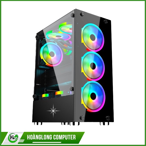 Vỏ Case Kenoo ESPORT K300 Vỏ máy tính PC Gaming siêu chất  - Hoàng Long Computer