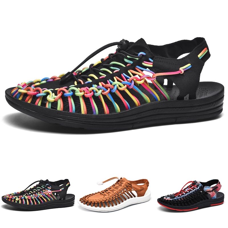 Giày Sandal Đi Biển Siêu Nhẹ Chống Trượt Thời Trang Mùa Hè Dành Cho Cặp Đôi