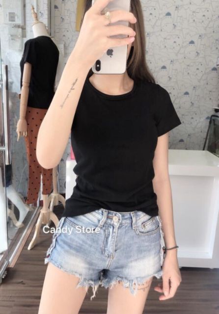 Áo thun body cổ tròn sỉ bằng lẻ (= 50k) | BigBuy360 - bigbuy360.vn