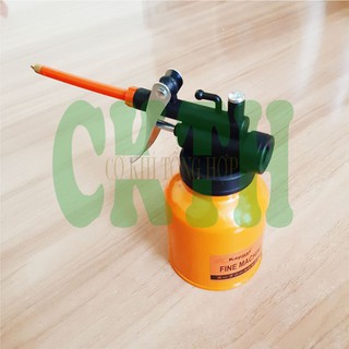 Vịt dầu KAPUSI Japan,[LOẠI TỐT]Bình bơm (châm) dầu, mỡ cao áp Kapusi Japan 250ml làm bằng thép không gỉ cao cấp