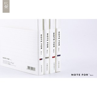 Sổ Tay Ghi Chép NOTE FOR Basic Khổ A5 A6 Màu Trắng