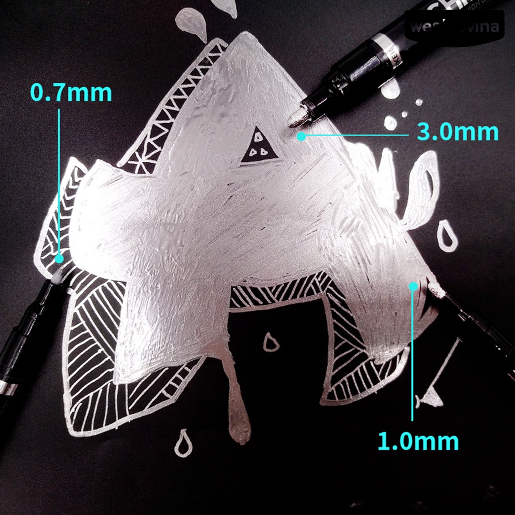 Mới Bút Lông Phản Quang Cao Cấp Kính