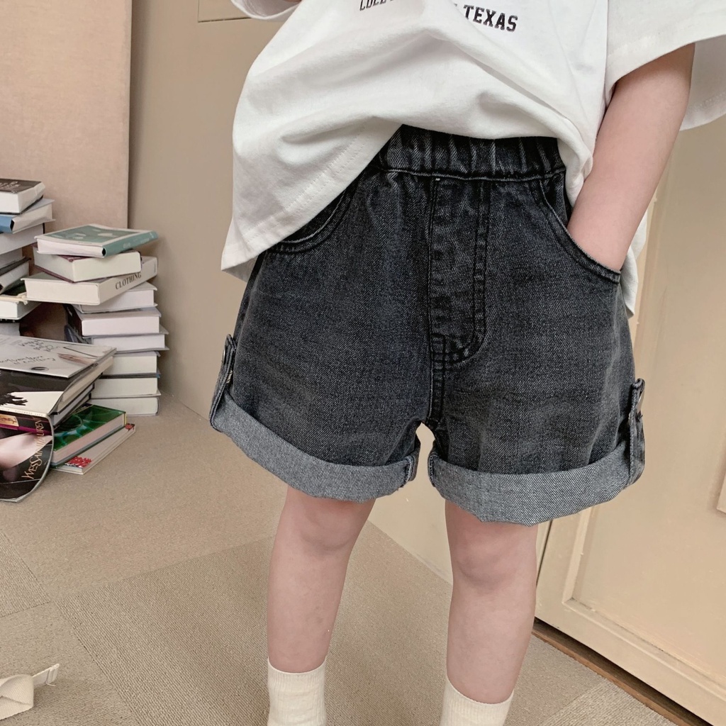 Quần đùi jean quần short jean bé trai , bé gái từ 7kg- 22kg QK20
