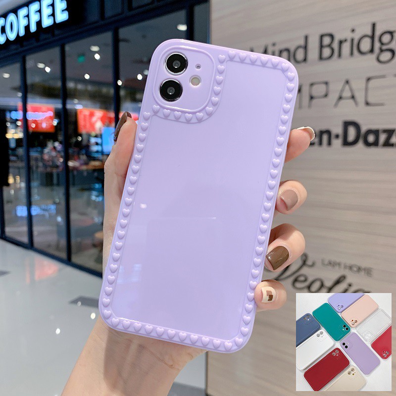 Ốp lưng điện thoại mềm dành cho iphone 12 Pro MAX 11 SE 2020 6s 7 8 Plus X XR XS Max