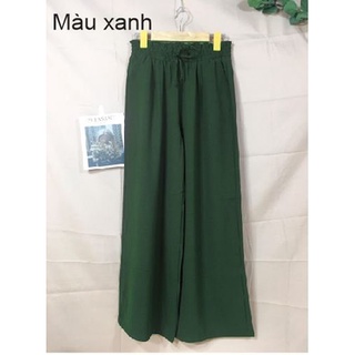 💓 QUẦN ỐNG RỘNG ĐŨI LỤA LƯNG THUN