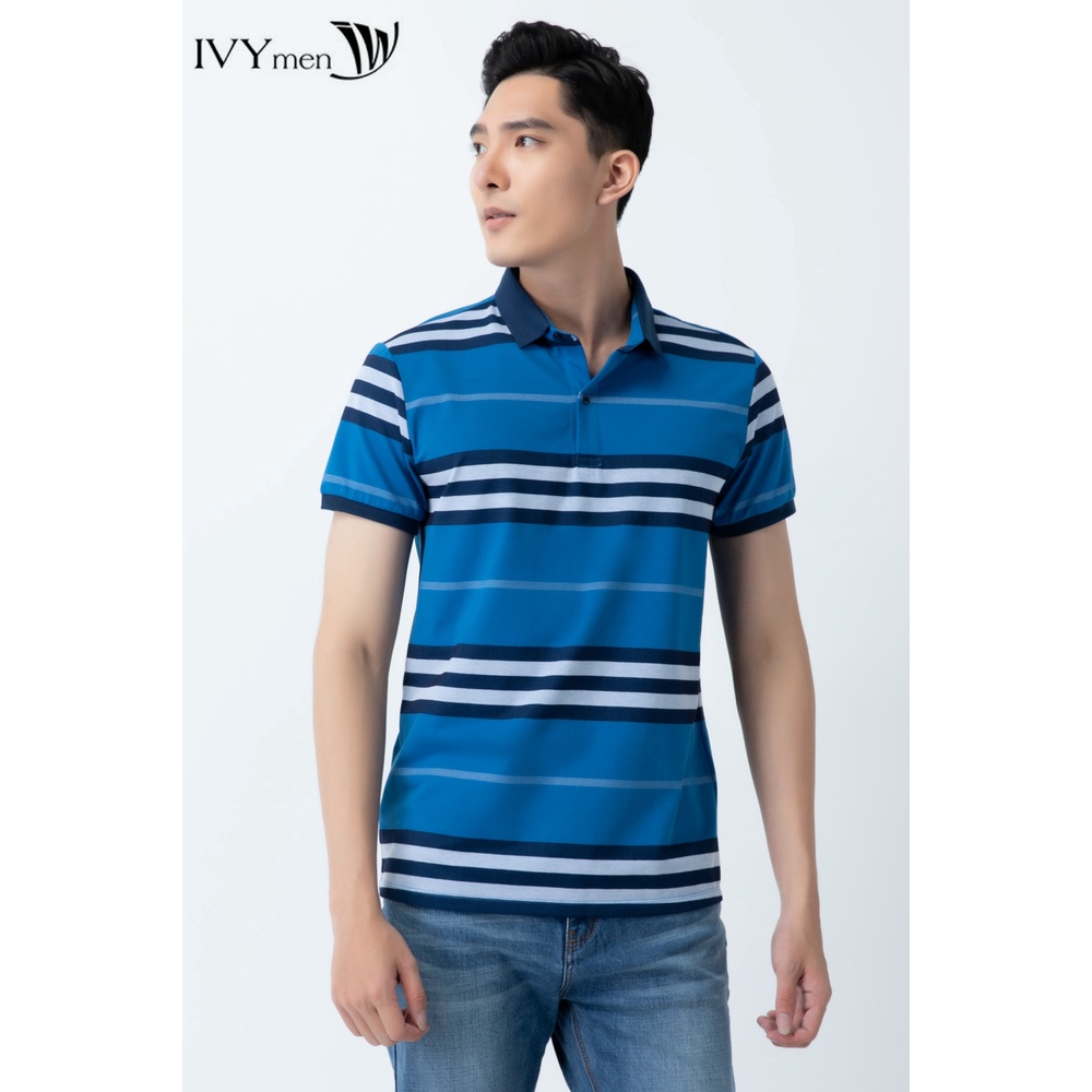 Áo polo nam kẻ ngang IVY moda MS 57E2946