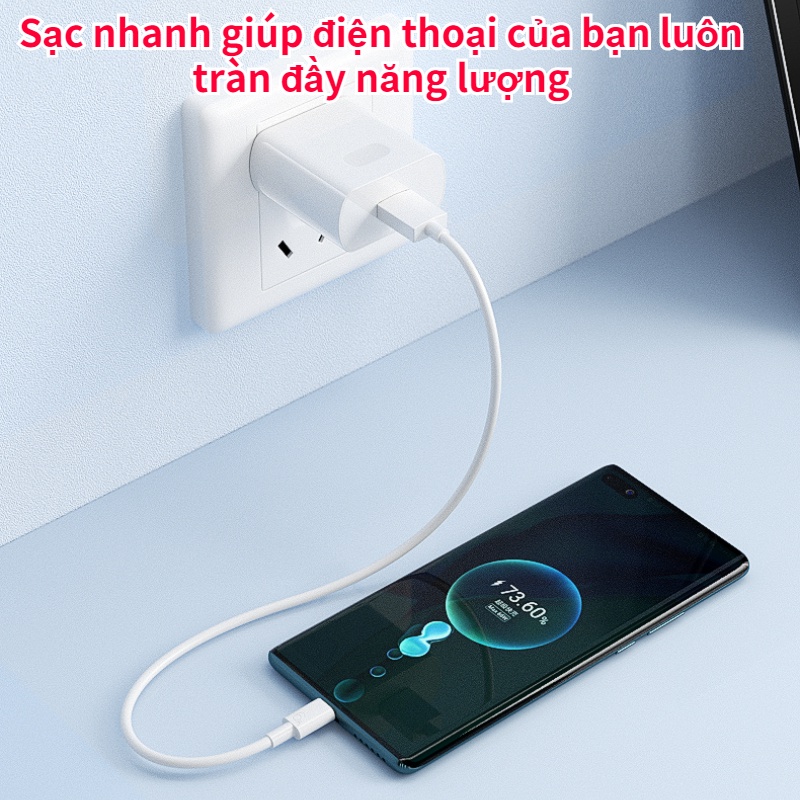 Dây Cáp Sạc 100w Cho Huawei 66w mate40Pro Plug p50p40p30