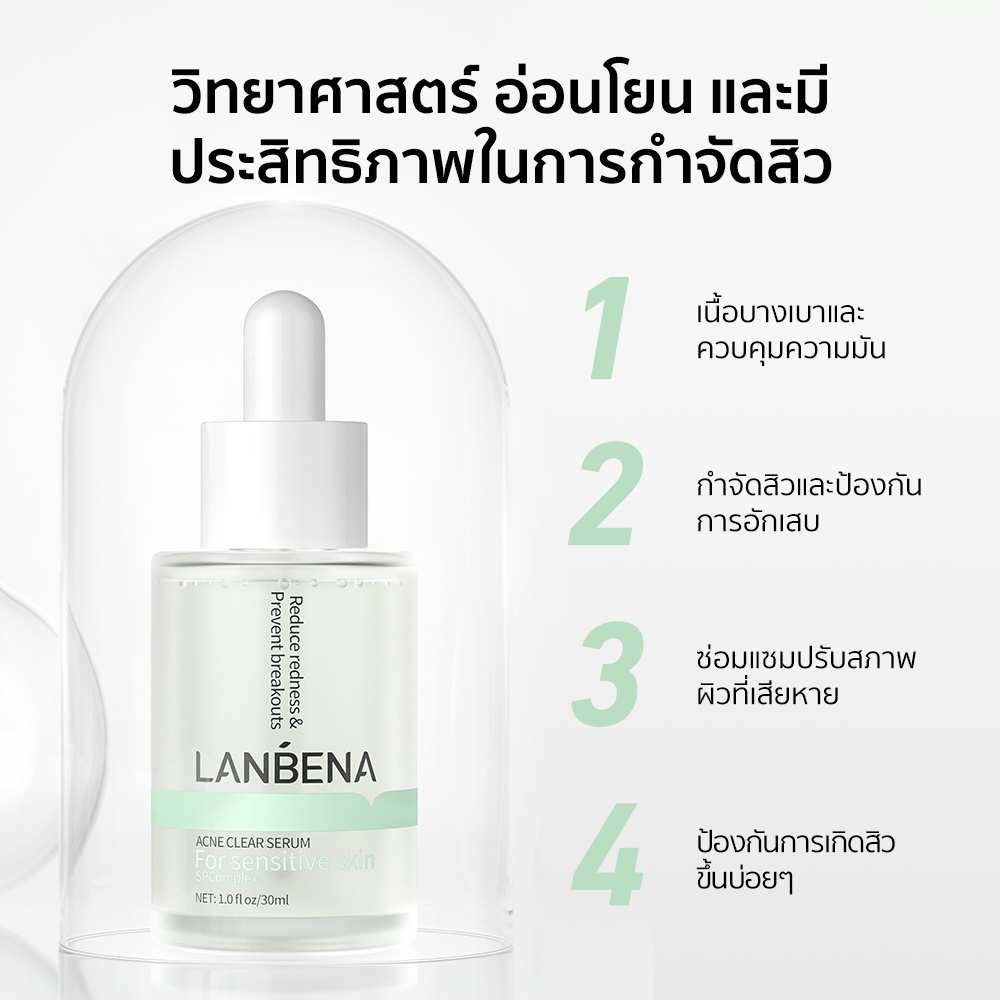 Tinh Chất Niacinamide Dưỡng Trắng Chống Lão Hóa Da LANBENA 15ml