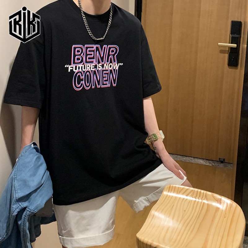 Áo thun tay lỡ  nam nữ Unisex, áo phông form rộng oversize ATL147 | BigBuy360 - bigbuy360.vn