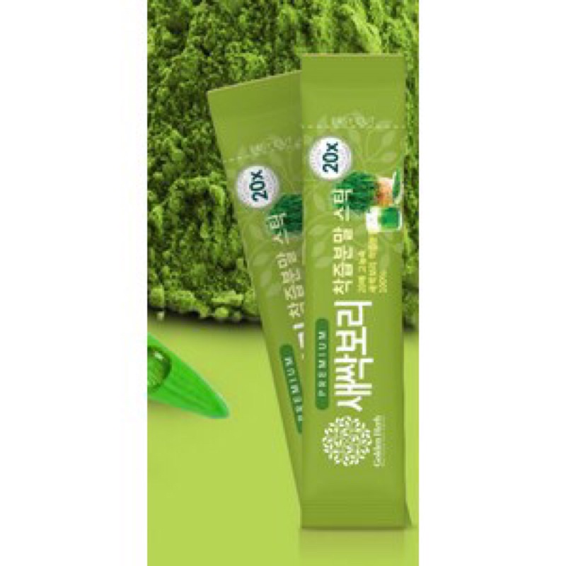 Mầm lúa mạch non cao cấp Golden Herb set 30 gói bill Hàn