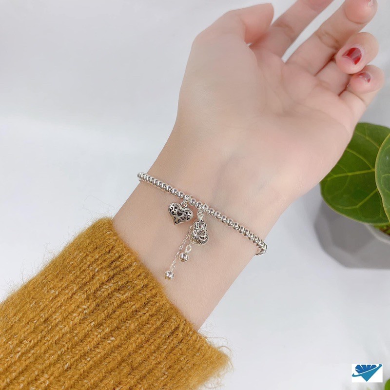 Lắc tay bi bạc charm bạc thái❤️FREESHIP ❤️hàng bao đẹp