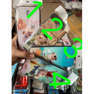 Samsung J7pro /J730 ốp viền dẻo lưng kính hình heo kute