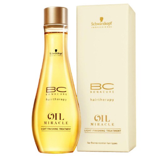 Tinh dầu Schwarzkopf OIL Ultime Marula Finishing Oil 100ml dưỡng tóc sợi mảnh đến trung bình (màu vàng nhạt)