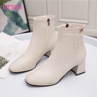 BOOT ĐÍNH KHUY CẠNH, ĐẾ 5cm