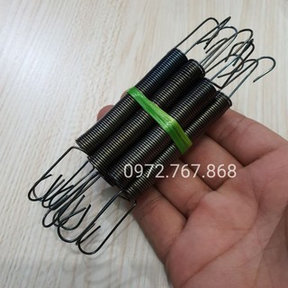 Lò xo kéo 10*1*65mm (Giá 20 Cái) đường kính ngoài 10mm, thép 1mm, chiều dài tổng ~135mm