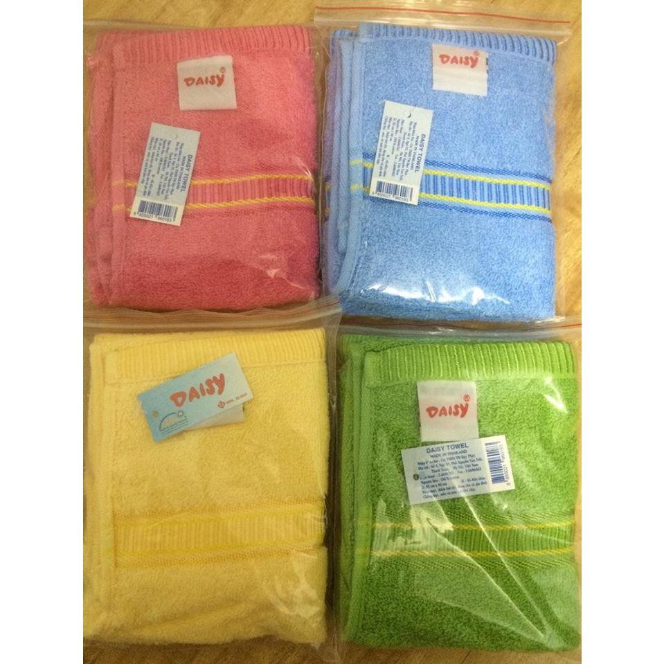 Combo 6 khăn tắm Daisy Thái Lan 38x76 cm - 15x30 inch  VÀ 1 KHĂN 1M2