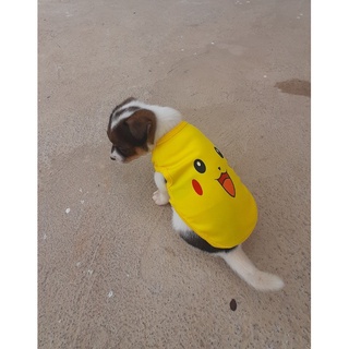 Áo Pikachu cho chó mèo siêu dễ thương