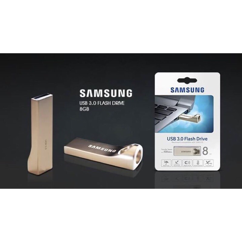 USB 4G/USB Samsung 3.0 - Silver Metal Pendrive 4G/8G/16G/32G/64G - BH 12 tháng