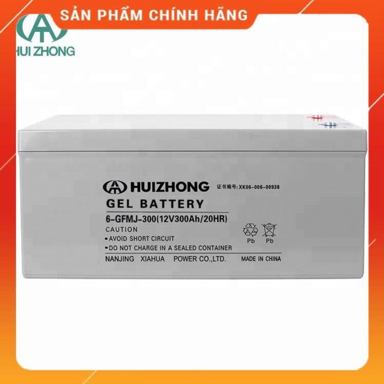 SẢN PHẨM CAO CẤP ẮC QUY _ 12V 300AH GEL CHU KỲ XẢ SÂU _ SOLAR_LƯU TRỮ