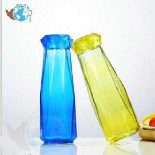 Bình Nước Thủy Tinh Pha Lê Siêu Đẹp 430ml