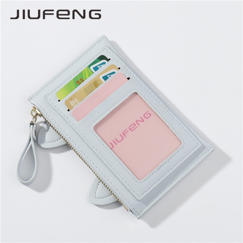 JIUFENG Ví tiền mini họa tiết hoạt hình phong cách Hàn Quốc đáng yêu | BigBuy360 - bigbuy360.vn