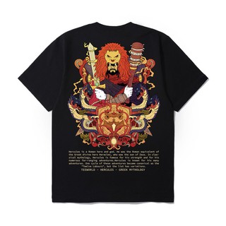 Áo thun TW x Greek Mythology - Hercules T-shirt Nam Nữ Trắng Đen Form Rộng Unisex