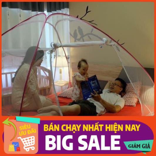 Màn chụp tự bung, mùng chụp di động chống muỗi Anh Thu | Hàng việt nam cao cấp I BẢO HÀNH 1 năm .